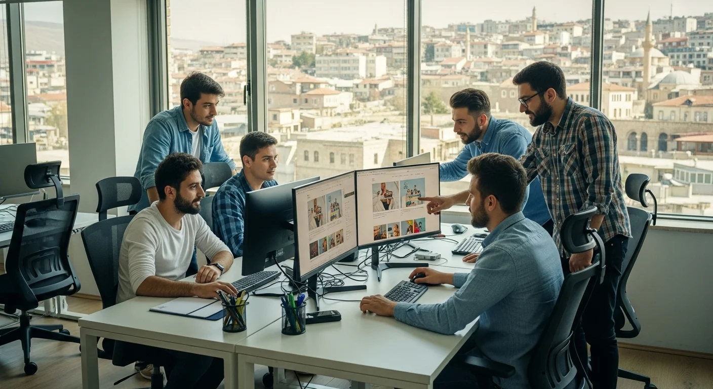 Kayseri merkezli profesyonel web tasarım hizmetini ve dijital çözümleri temsil eden kapak görseli.